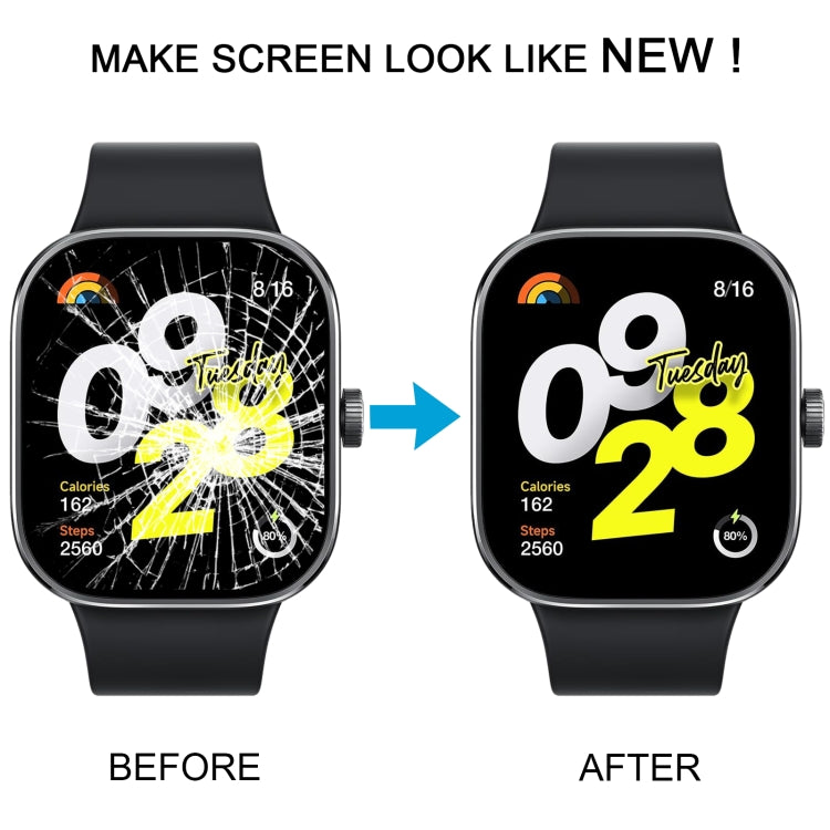 Pour Xiaomi Redmi Watch 4 Original LCD Screen Digitizer Assemblage complet avec cadre