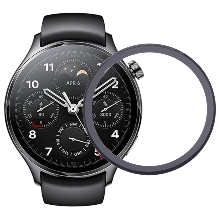 Pour Huawei Watch S1 Pro Matériau saphir d'origine Écran avant Lentille en verre extérieur