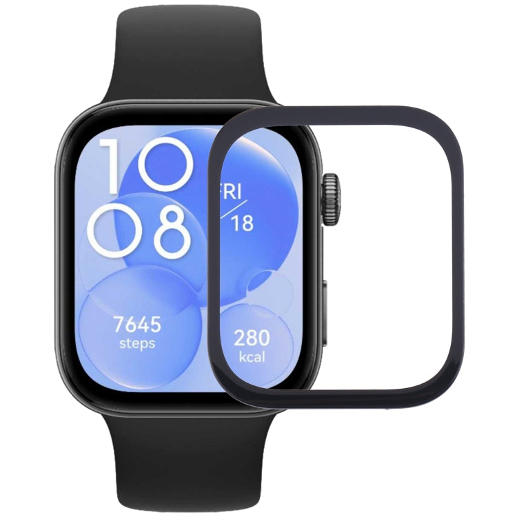 Pour Huawei Watch Fit 3, lentille extérieure en verre d'origine pour écran avant