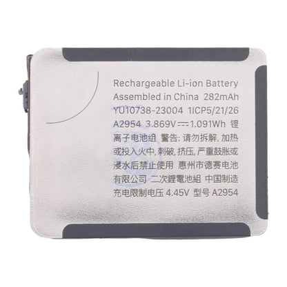 For Apple Watch Series 9 41mm A2954 282mAh Battery