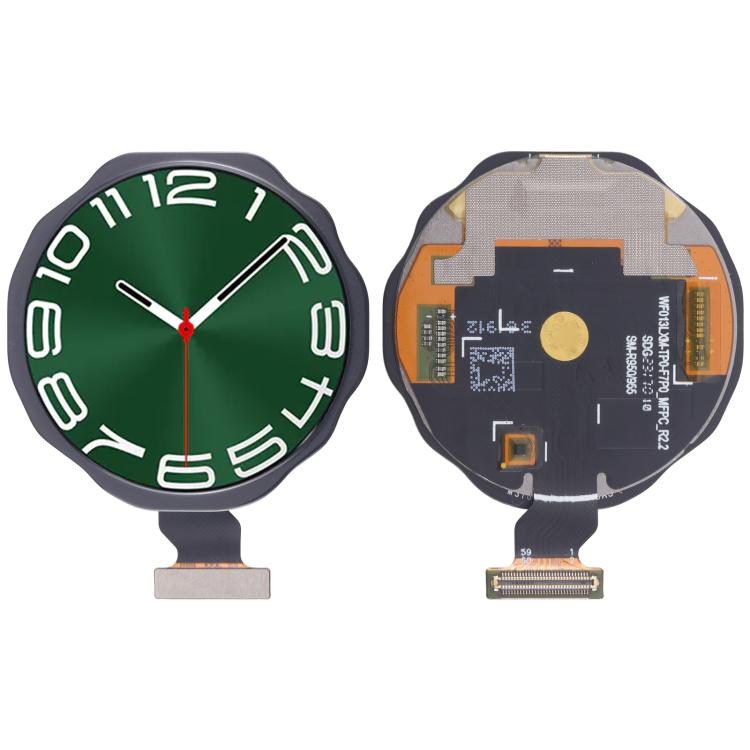 Écran LCD d'origine avec numériseur et ensemble complet pour Samsung Galaxy Watch6 Classic 43 mm SM-R950/R955, For Samsung Galaxy Watch6 Classic 43mm(Original)