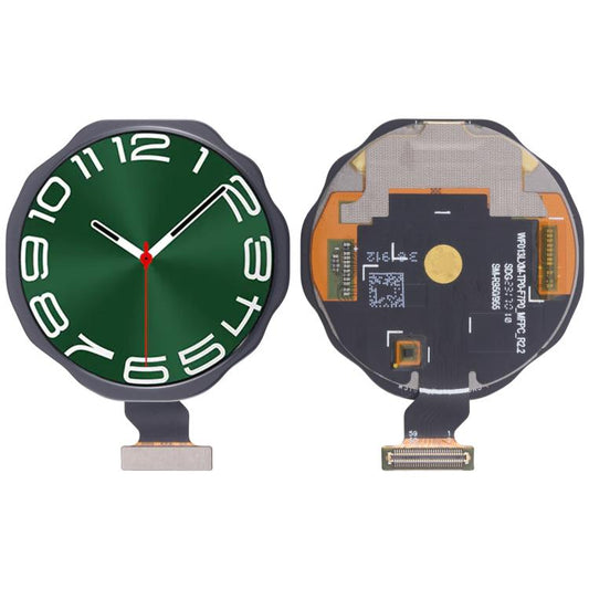 Écran LCD d'origine avec numériseur et ensemble complet pour Samsung Galaxy Watch6 Classic 43 mm SM-R950/R955, For Samsung Galaxy Watch6 Classic 43mm(Original)