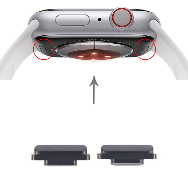 Pour Apple Watch Series 4/5/6 1 paire de fermoirs de montre