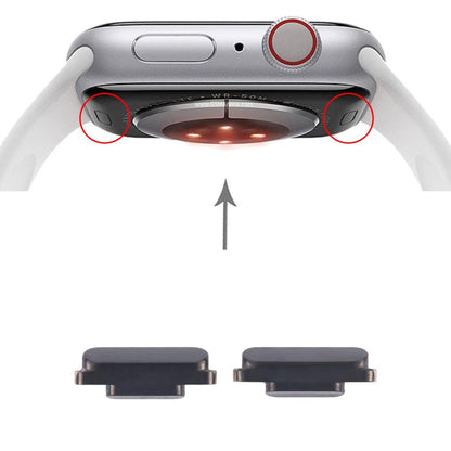 Pour Apple Watch Series 4/5/6 1 paire de fermoirs de montre