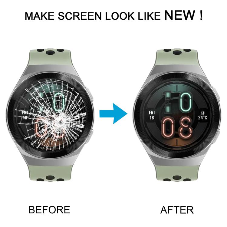 Écran LCD et numériseur complets pour montre Huawei Watch GT 2e HCT-B19, For Huawei Watch GT 2e