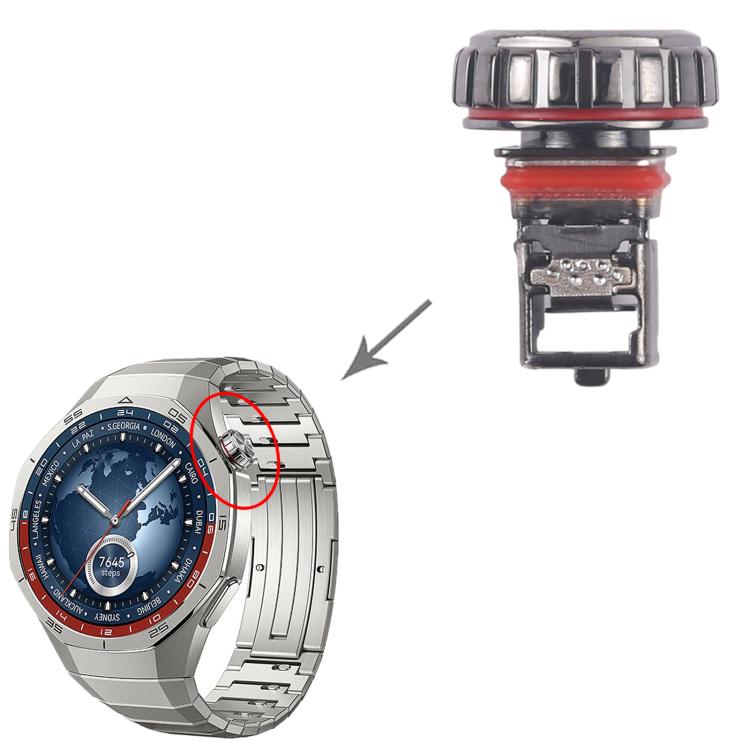 Écrou de couronne d'origine pour montre Huawei Watch GT 5 Pro 46 mm, Watch Crown