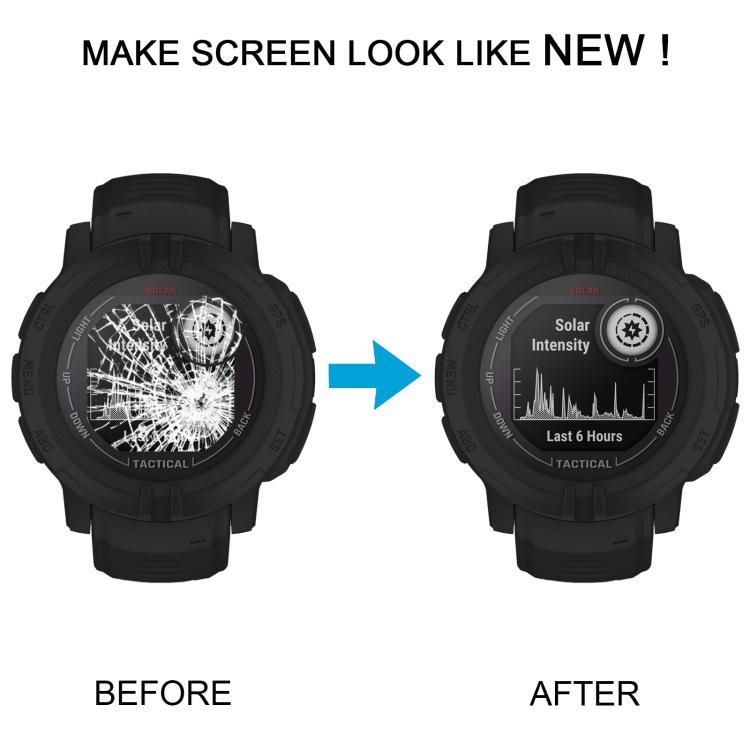 Écran LCD d'origine démonté avec numériseur et ensemble complet pour Garmin Instinct 2s, For Garmin Instinct 2s
