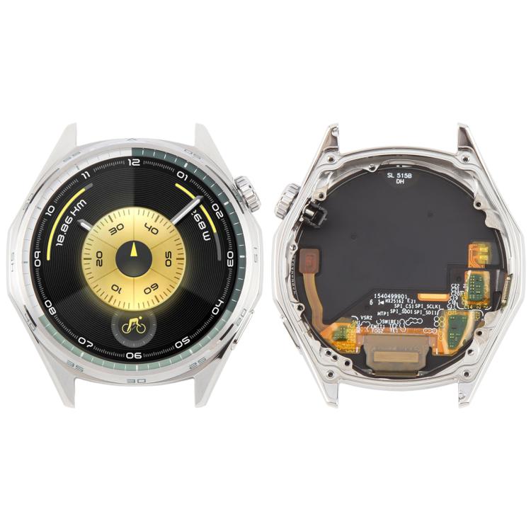 Écran LCD d'origine complet avec cadre pour montre connectée Huawei Watch GT 6 46 mm, For Huawei Watch GT 6 46mm(Original)
