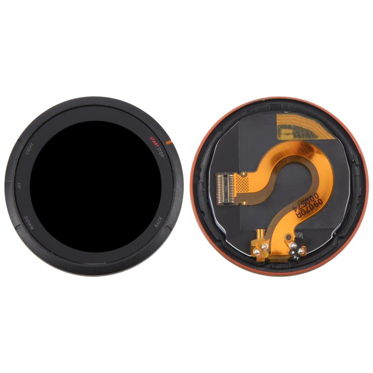 Écran LCD 46 mm avec numériseur (ensemble complet) pour Garmin Forerunner 255, For Garmin Forerunner 255 46mm, For Garmin Forerunner 255 46mm(Yellow)