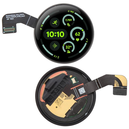 Écran LCD d'origine avec numériseur et ensemble complet pour Google Pixel Watch 3 45 mm, For Google Pixel Watch 3 45mm(Original)