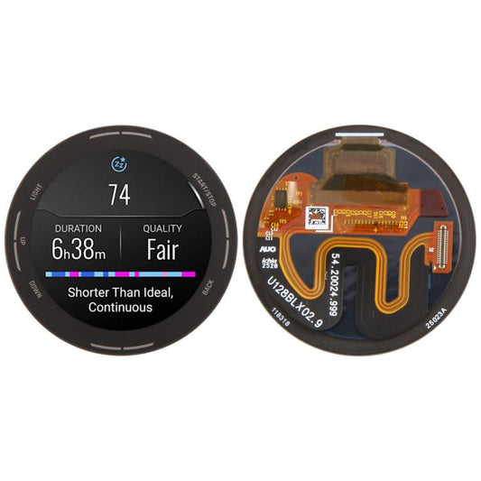 Écran LCD AMOLED 50 mm d'origine avec numériseur et ensemble complet pour Garmin Instinct 3, For Garmin Instinct 3 AMOLED 50mm (Original)