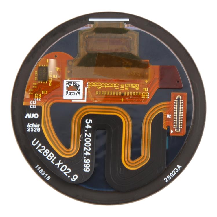 Écran LCD AMOLED 50 mm d'origine avec numériseur et ensemble complet pour Garmin Instinct 3, For Garmin Instinct 3 AMOLED 50mm (Original)