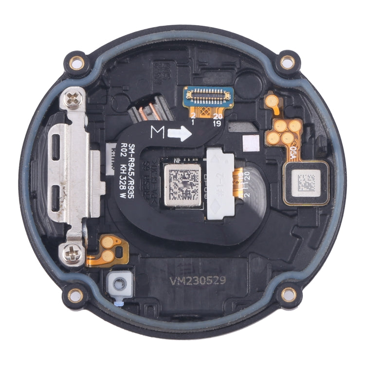 Coque arrière d'origine avec capteur de fréquence cardiaque + module de chargement sans fil pour Samsung Galaxy Watch 6 40 mm SM-R930/R935