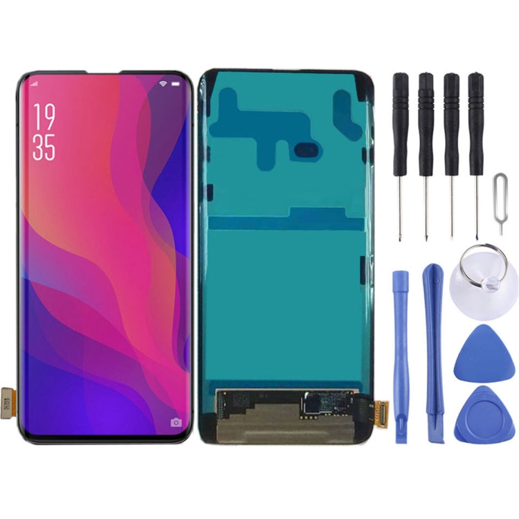 Écran LCD d'origine et ensemble complet de numériseur pour OPPO Find X, For OPPO Find X